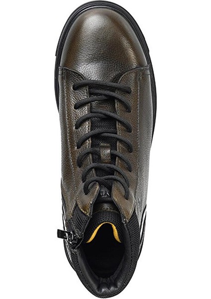 16270 Erkek Haki Hakiki Deri Casual Bot fırsatları