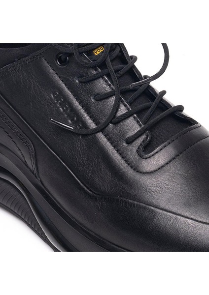 16492 Siyah Erkek Hakiki Deri Casual Ayakkabı fiyatları