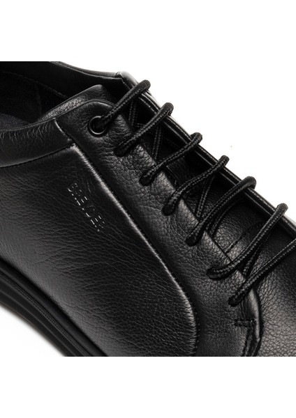 00240 Erkek Siyah Hakiki Deri Comfort Ayakkabı fiyatları