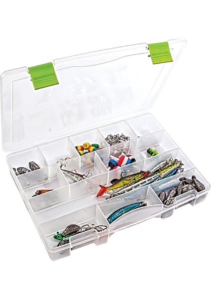 Slim Organizer Alet Çantası -Vida Olta Çivi Boncuk Yüzük Küpe Kutusu - 13 Gözlü