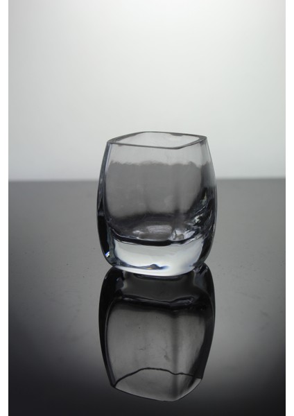 Denizli Cam El Imalatı Kristal Kare Shot Kadehi 1 Adet 123813 12635