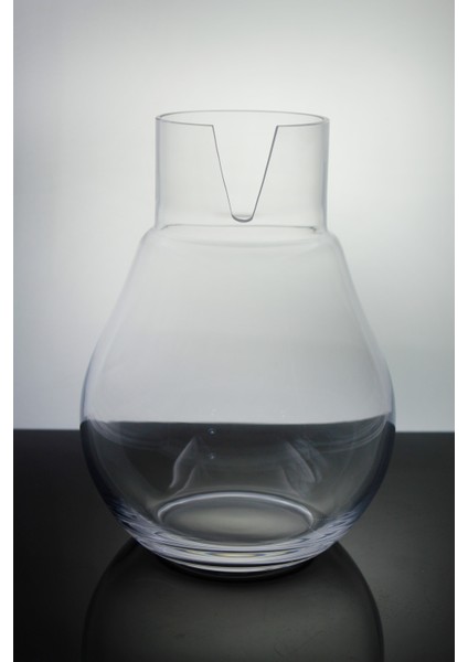 El Imalatı Kesik Dekor Bombeli Vazo 1 Adet 23419