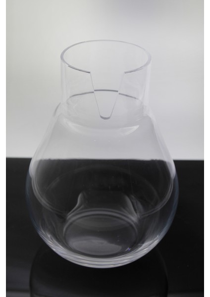 El Imalatı Kesik Dekor Bombeli Vazo 1 Adet 23419 fiyatları