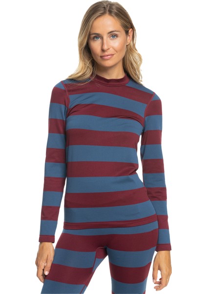 Rowley Top Kadın Bordo İçlik Üst