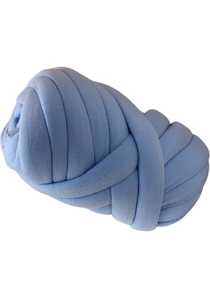 Kalın Iplik Jumbo Boru Şeklindeki Iplik Dayanıklı Yıkanabilir Yumuşak Hacimli Iplik Tığ Işi Mavi (Yurt Dışından) modelleri