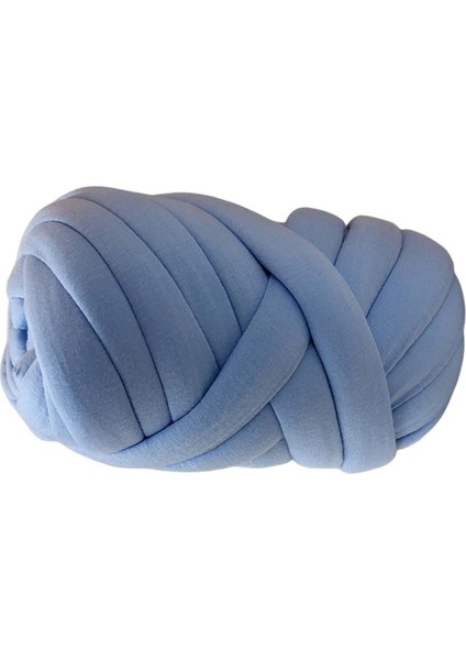 Kalın Iplik Jumbo Boru Şeklindeki Iplik Dayanıklı Yıkanabilir Yumuşak Hacimli Iplik Tığ Işi Mavi (Yurt Dışından) fırsatları