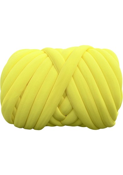 Tıknaz Iplik Jumbo Tübüler Iplik Kol Örgü Ipliği Yıkanabilir Sarı Limon Sarısı (Yurt Dışından)