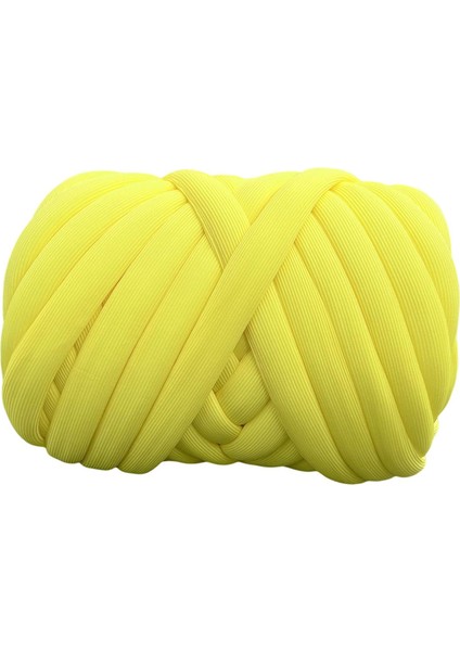 Tıknaz Iplik Jumbo Tübüler Iplik Kol Örgü Ipliği Yıkanabilir Sarı Limon Sarısı (Yurt Dışından) fırsatları