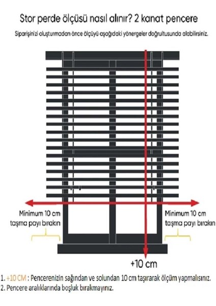 Networkavm Beyaz Stor Perde 190 x 295