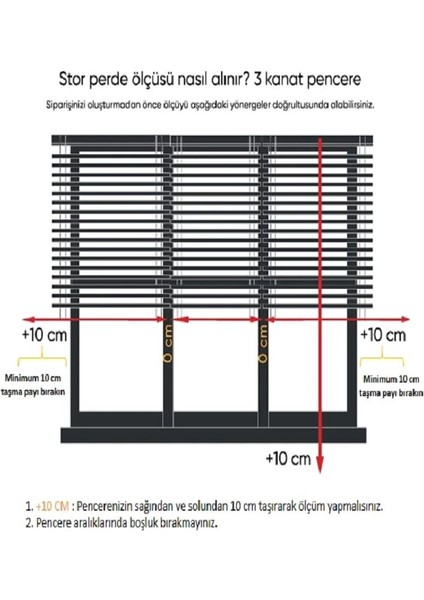 Networkavm Beyaz Stor Perde 190 x 295