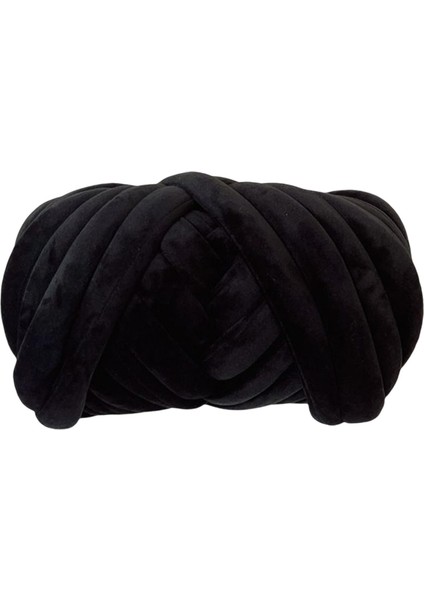 Kolay ve Hızlı Elle Dokuma Için Kol Örgü Ipliği, 2,2 Yarda Yıkanabilir Siyah (Yurt Dışından) indirimleri