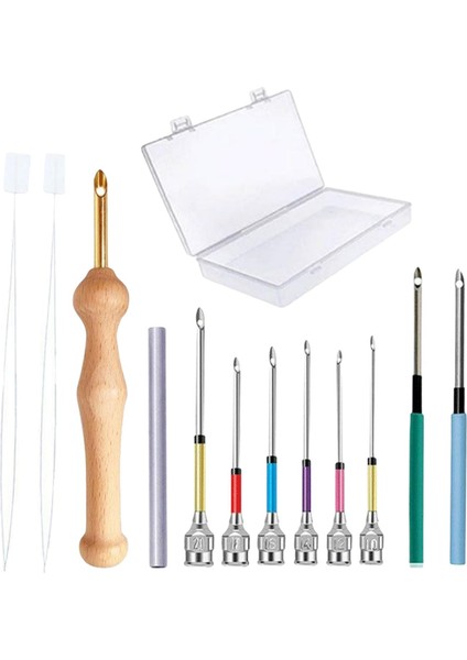 Başlayanlar Şkinler Için 12 Punch Nakış Geçiricileri C (Yurt Dışından) fiyatları