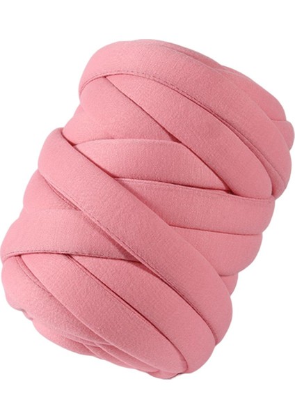1.1lbs Kalın Iplik Kol Örgü Battaniye Ipliği El Örgü 25MM/1" Süper Hacimli Iplik Pembe (Yurt Dışından) indirimleri