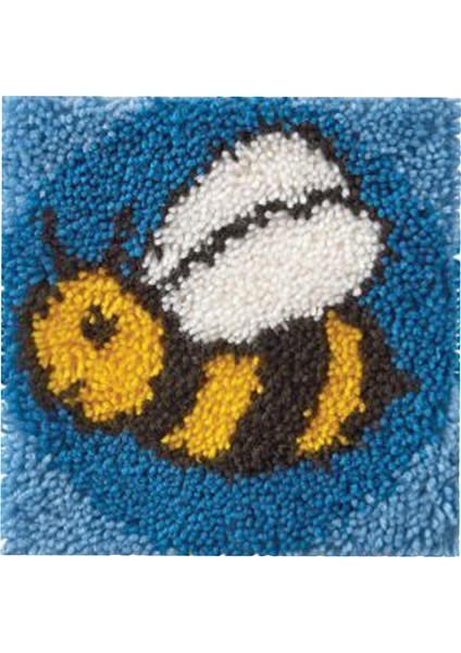 Karikatür Mandalı Mat Yapımı El Sanatları Kanaviçe Nakış Arı 30X30 cm (Yurt Dışından) fiyatları