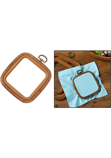 Ş Için Nakış Ğı Nakış Kare Çemberler El Yapımı ve 7x7.5cm (Yurt Dışından) indirimleri