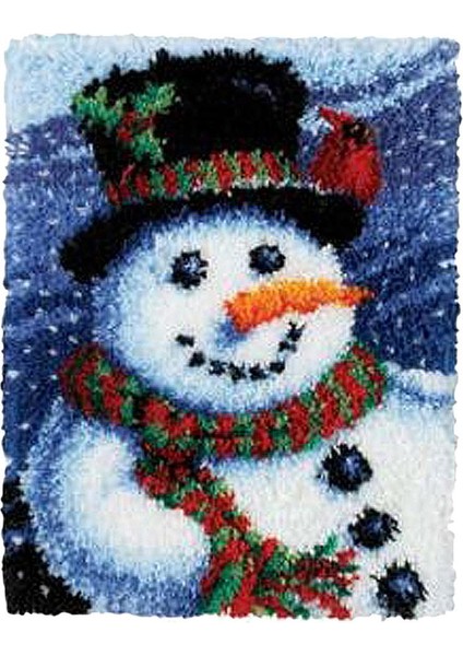 Noel Mandalı Halı Şkinler Dıy Iğne El Sanatları, (Yurt Dışından)