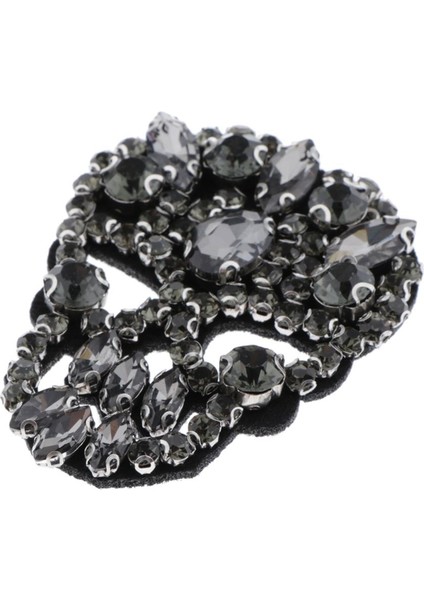 Ş Kafatası Rozeti Motif Dıy Ş Kot Dekor Gri (Yurt Dışından) fiyatları