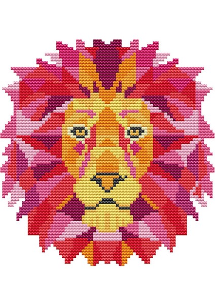 14CT 15X15 cm Soyut Damgalı Çapraz Ş Nakış Kitleri Ev Dekor (Yurt Dışından) fiyatları