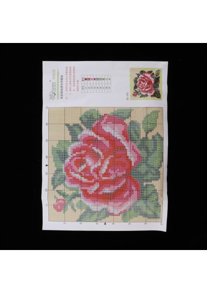 Çocuklar/şkinler Için Dıy Mandal Halı Yapımı El Sanatları 17 Inç * 17 Inç Çiçekler - (Yurt Dışından) modelleri