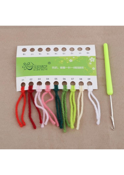 Çocuklar/şkinler Için Dıy Mandal Halı Yapımı El Sanatları 17 Inç * 17 Inç Çiçekler - (Yurt Dışından) fırsatları