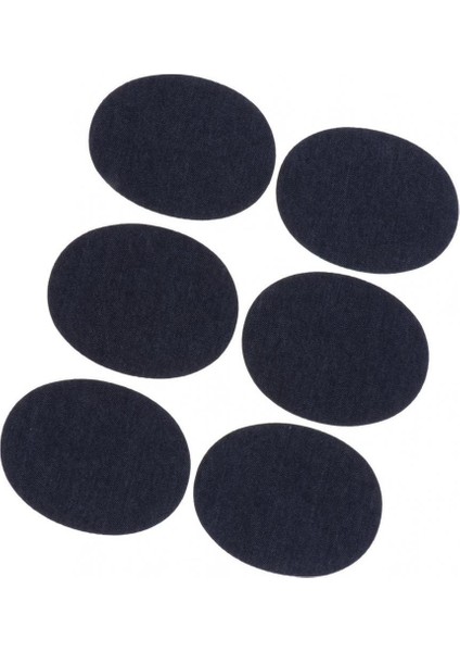 6 Denim Ş Ş Oval Şekil Kot I Mavi (Yurt Dışından)