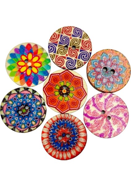 100 Dekoratif Flatback Düğ Dıy Beşik Yapımı Ş Dekor 20MM (Yurt Dışından)