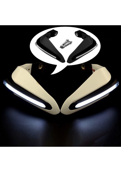 1 Çift Motosiklet LED Rüzgar Geçirmez (Yurt Dışından) indirimleri