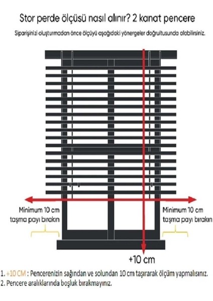 Networkavm Beyaz MS1200 Stor Perde 90 x 260