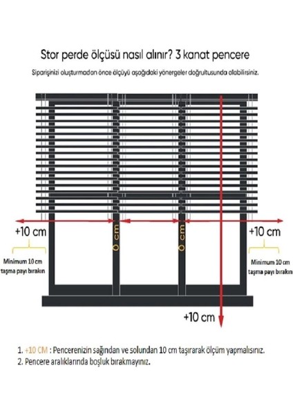 Networkavm Beyaz MS1200 Stor Perde 90 x 260