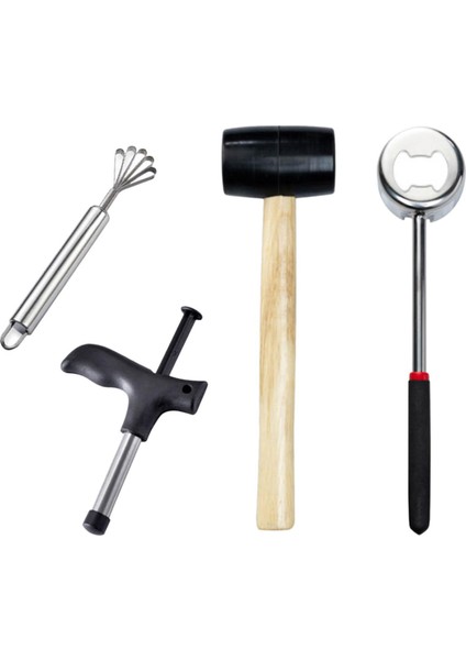 Hindistan Cevizi Açacağı ve Olgun Hindistan Cevizi I Kauçuk Çekiç 4 (Yurt Dışından)