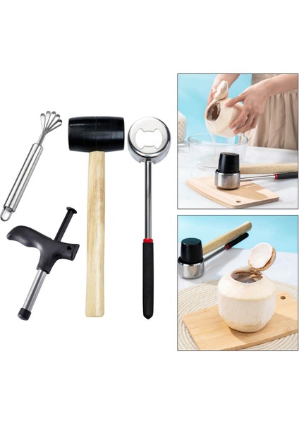 Hindistan Cevizi Açacağı ve Olgun Hindistan Cevizi I Kauçuk Çekiç 4 (Yurt Dışından) modelleri