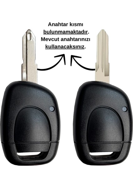 Renault Twingo Clio Kangoo Modus Vauxhall 1220 Pil Hediyeli Uzaktan Kumanda Anahtar Kabı Kılıfı indirimleri