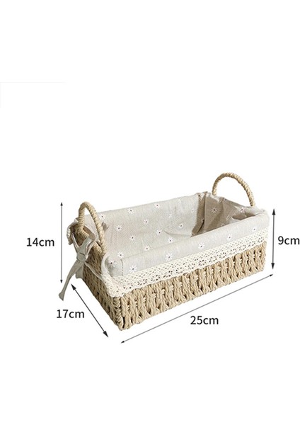 El Yapımı Rattan Sepetleri Ev Eşı Meyve Aperatifleri Enkaz Çamaşırhane B (Yurt Dışından) fiyatları