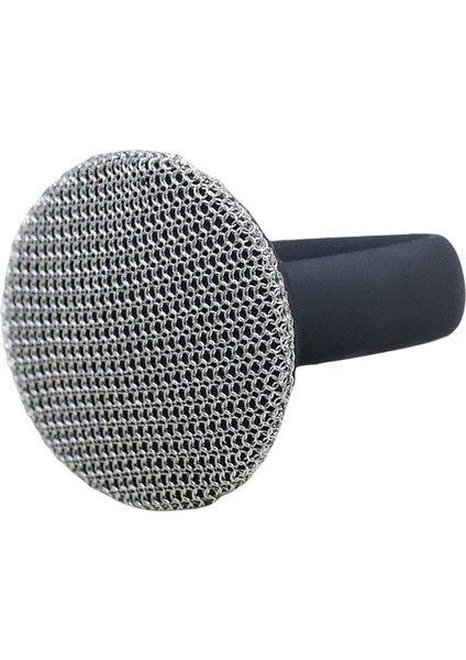Temizleme Fırçası Metal Örgü Scrubber Tencere Temizleme Tencere Fırçası Siyah (Yurt Dışından)