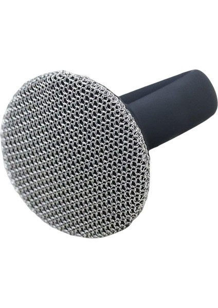 Temizleme Fırçası Metal Örgü Scrubber Tencere Temizleme Tencere Fırçası Siyah (Yurt Dışından)