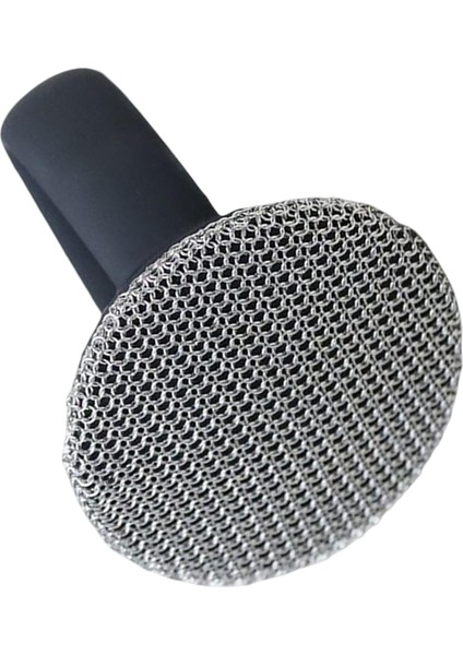 Temizleme Fırçası Metal Örgü Scrubber Tencere Temizleme Tencere Fırçası Siyah (Yurt Dışından)