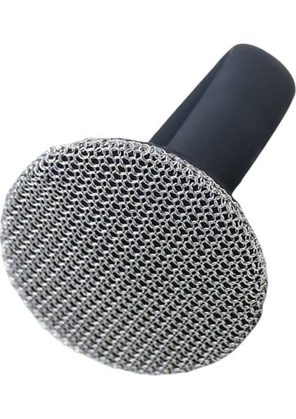 Temizleme Fırçası Metal Örgü Scrubber Tencere Temizleme Tencere Fırçası Siyah (Yurt Dışından)