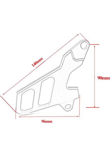LTZ400 2003-2014 Kırmızı Için Alüminyum Alaşımlı Motosiklet Ön Dişli Kapağı (Yurt Dışından) modelleri