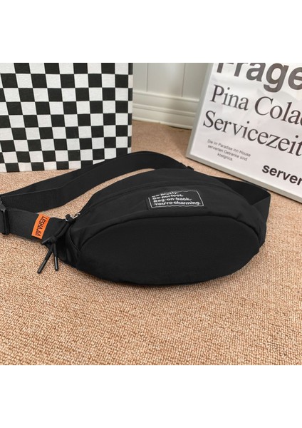 Sonbahar Açık Spor Çok Fonksiyonlu Crossbody Seyahat Eğlence Erkek Kadın Evrensel Göğüs Çanta (Yurt Dışından)