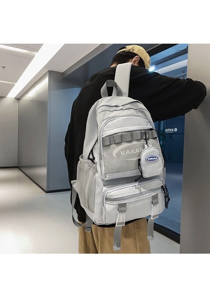 Kore Tarzı Sırt Orijinal Tasarım Sırt Seyahat Eğlence Büyük Kapasiteli Orta Okul Öğrencisi Okul Asılı Küçük Çanta (Yurt Dışından) modelleri