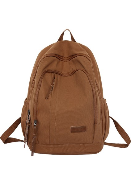 Açık Renk Büyük Kapasiteli Sırt Açık Hava Eğlence Sırt Kore Versiyonu Çanta (Yurt Dışından)