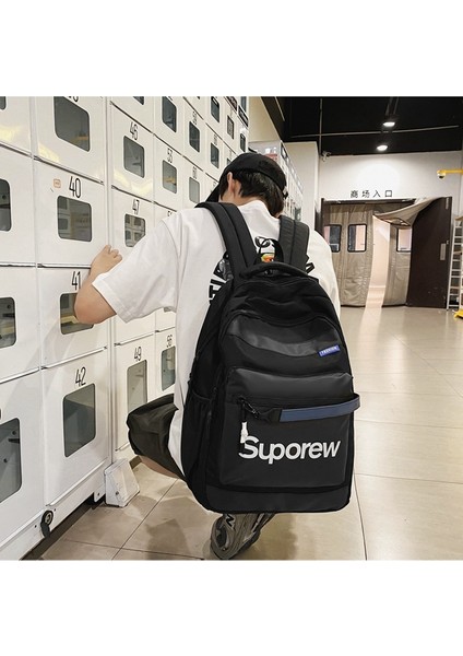 Yaz Renkli Dikiş Erkek Eğlence Seyahat Sokak Bagaj Sırt Çantası (Yurt Dışından) modelleri