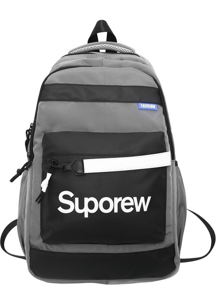 Yaz Renkli Dikiş Erkek Eğlence Seyahat Sokak Bagaj Sırt Çantası (Yurt Dışından)