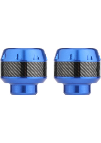 2 Paket Motosiklet - Çatal Sürgüleri Alüminyum Cnc Mavi (Yurt Dışından)