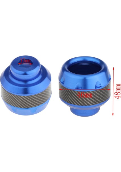 2 Paket Motosiklet - Çatal Sürgüleri Alüminyum Cnc Mavi (Yurt Dışından) indirimleri