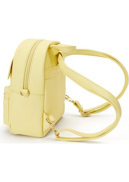 Karikatür Pu Çok Fonksiyonlu Çift Kullanımlı Omuz Crossbody Küçük Sırt Mini Küçük Okul Kadın Sevimli Çanta (Yurt Dışından)