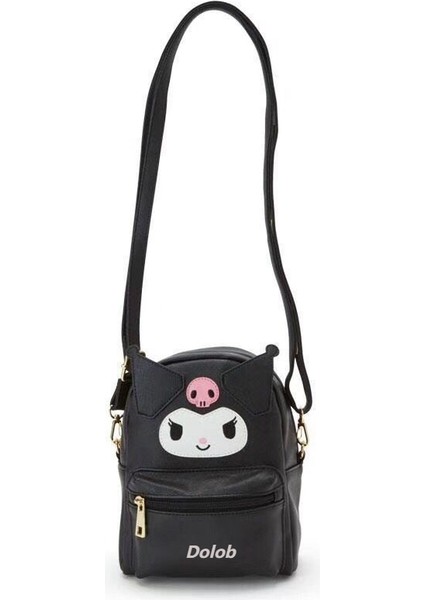 Karikatür Pu Çok Fonksiyonlu Çift Kullanımlı Omuz Crossbody Küçük Sırt Mini Küçük Okul Kadın Sevimli Çanta (Yurt Dışından)