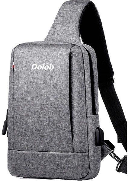 Erkek Göğüs Iş Crossbody Büyük Kapasiteli Oxford Kumaş Göğüs Çanta (Yurt Dışından)