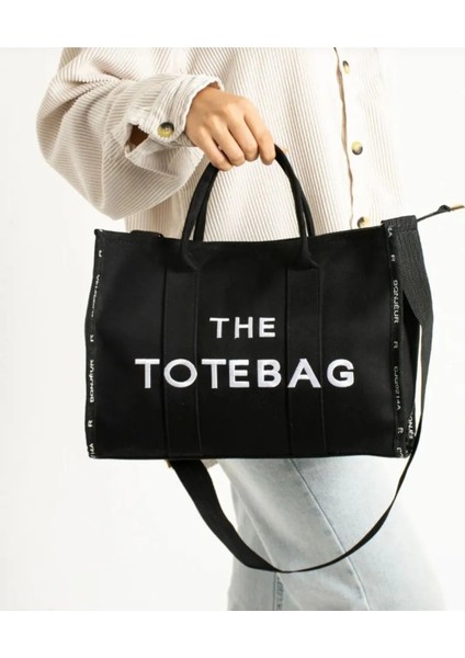 The Tote Bag Süet Kolon Askılı Kadın El ve Omuz Çantası