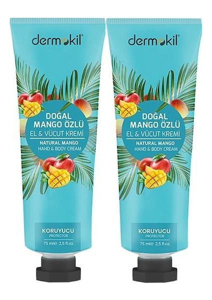 Mango Özlü El Ve Vücut Kremi 75 Ml X 2 Adet